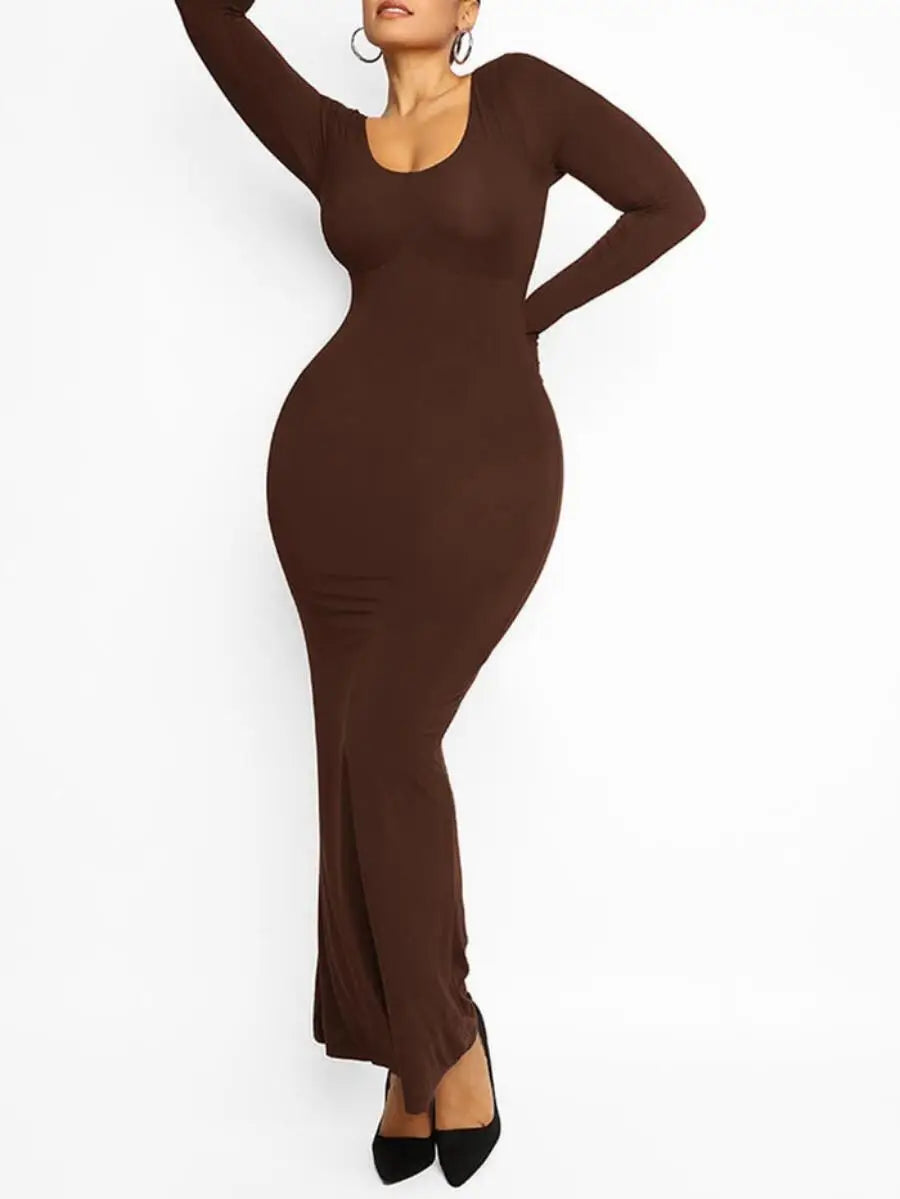 Light Shaping Bodysuit Dress